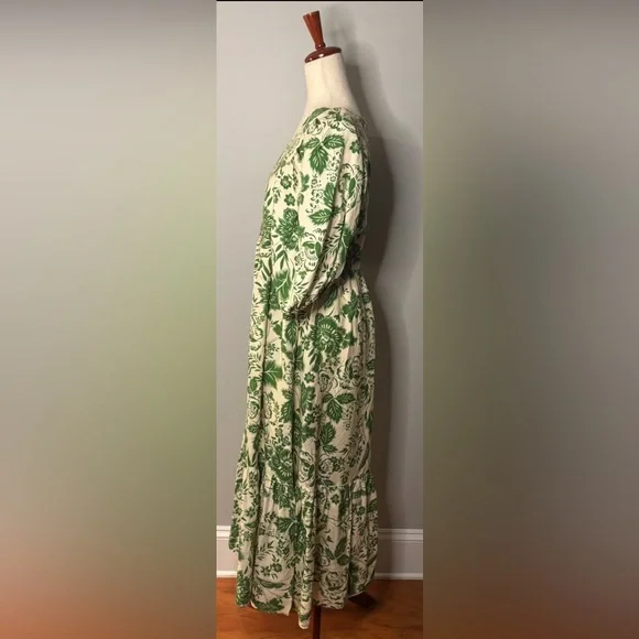 Hunter Bell Palmer Green Gardens Dress size S - Picture 3 of 5